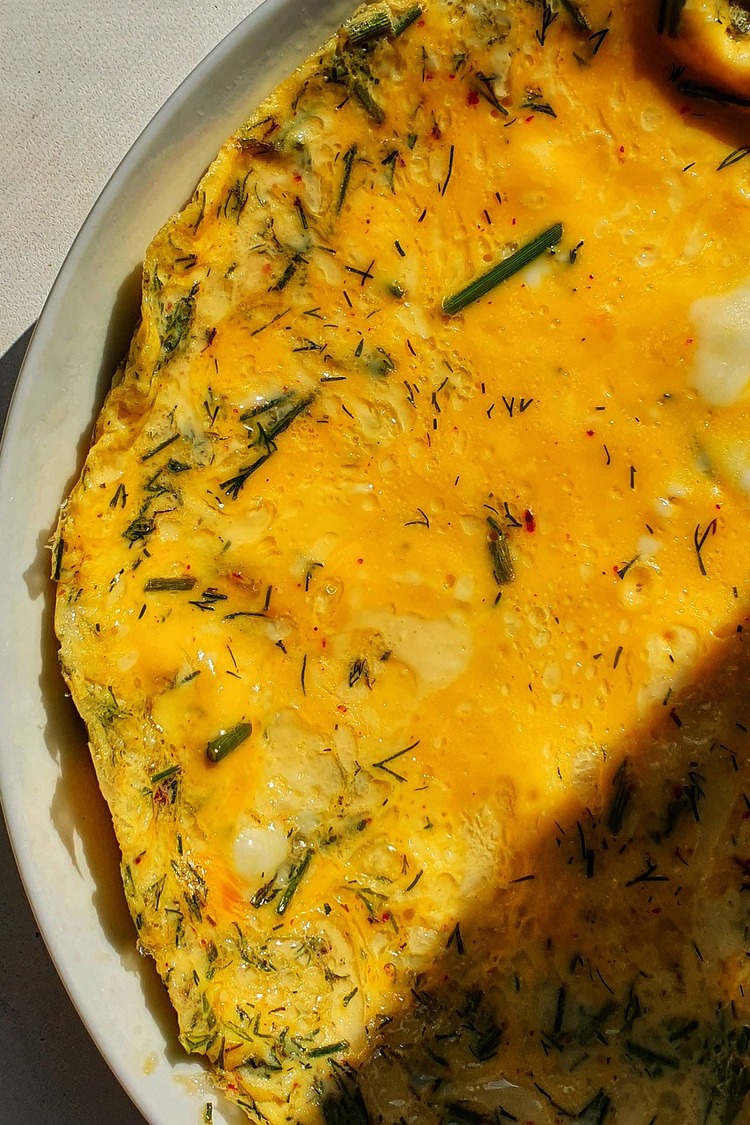 Spring Herb Omelette Recipe
