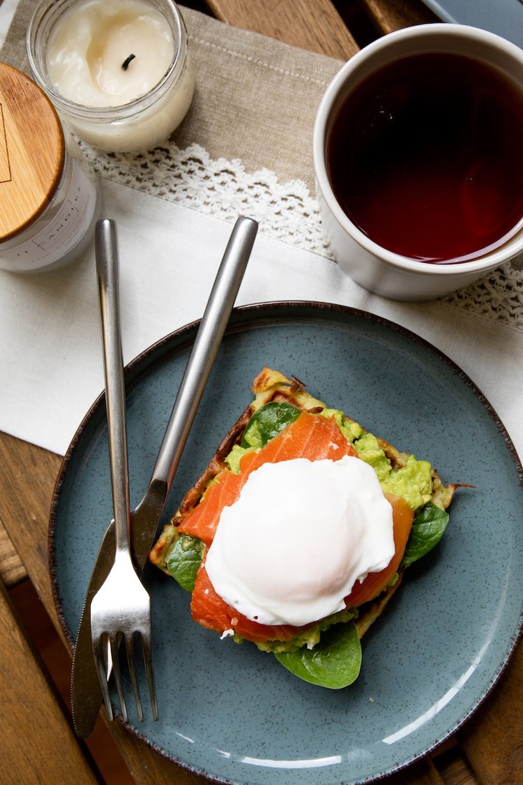 Eggs Recipe - Poached Egg with Smoked Salmon and Avocado Toast