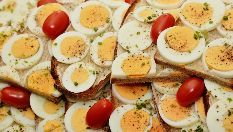 Egg Recipe - Hard Boiled Egg Sandwich